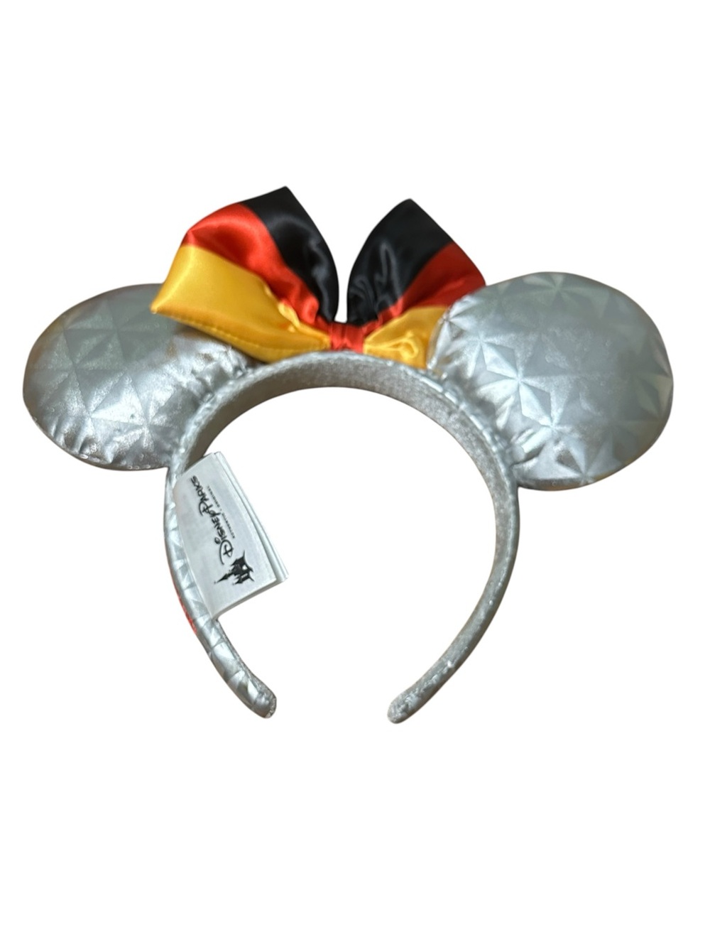 Disney Parks EPCOT Spaceship Earth Germany German Flag Minnie Ears Headband